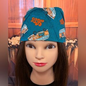 Handmade Love is All You Need and Van Print Scrub Cap/ Nurse Hat